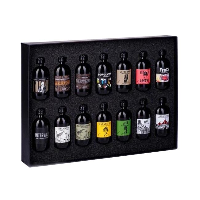 Amaro Jefferson in piccole bottiglie da 100ml. Un assaggio per scoprire tutti i gusti dell'amaro.