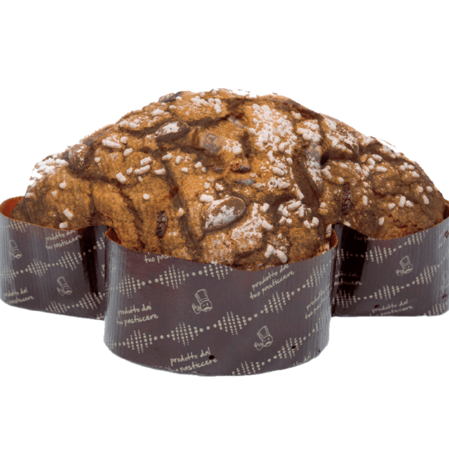 Colomba Artigianale Lucana al Cioccolato Calciano con lunga lievitazione naturale e ingredienti selezionati.