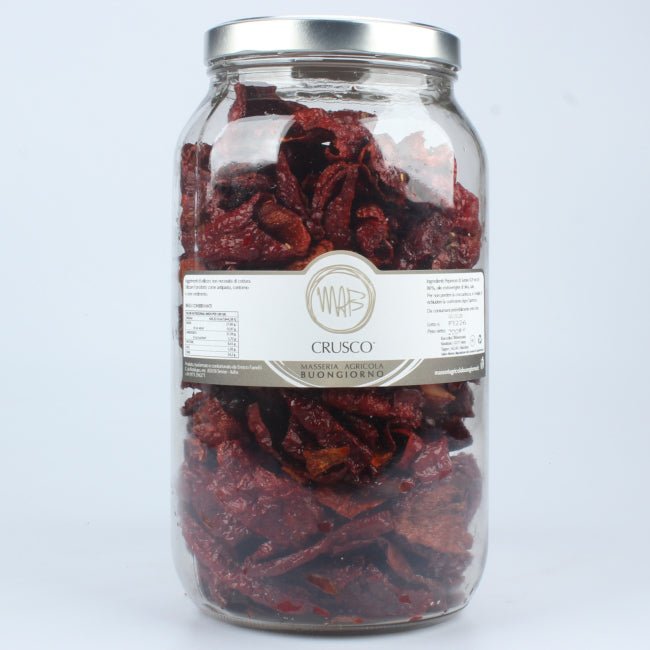 Peperoni cruschi in vetro 200g di pura gioia
