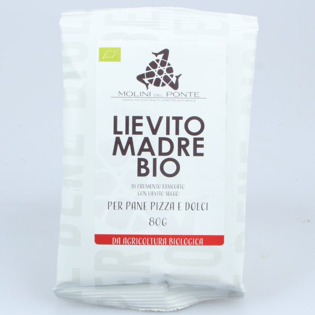 Lievito Madre Bio Essiccato da frumento essiccato.