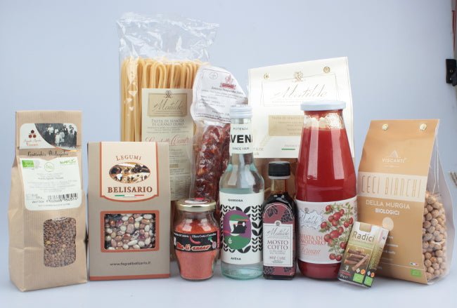 Cesto Aziendale Enogastronomico Lucano Calabrese Pugliese