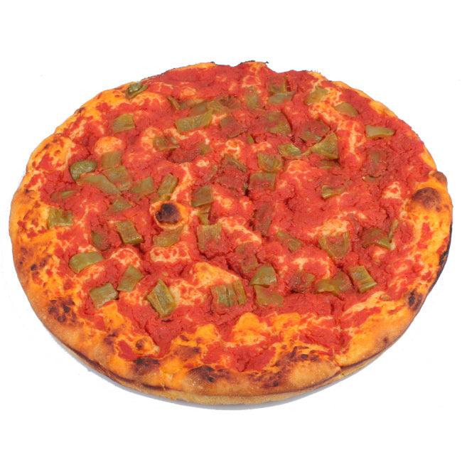 Pizza rustica ai peperoni con impasto soffice e cottura artigianale del Forno Di Noia