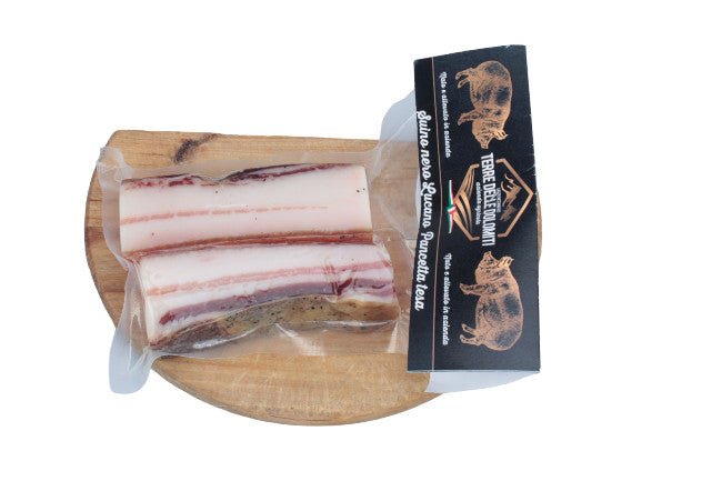 Confezioni di terre delle Dolomiti Pancetta Lucana