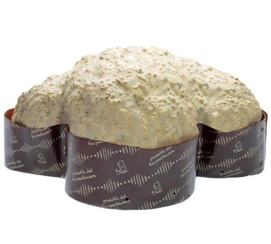 Colomba Artigianale Calciano Fragoline e Pistacchio con lunga lievitazione naturale e pistacchio di produzione propria.