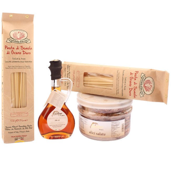 Colatura di alici di Cetara e Alici