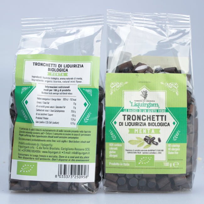 Tronchetti di Liquirizia alla menta