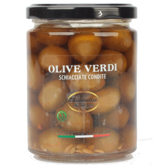 Olive di Gaeta Schiacciate Condite