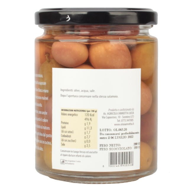 Olive di Sonnino Bianche del lazio