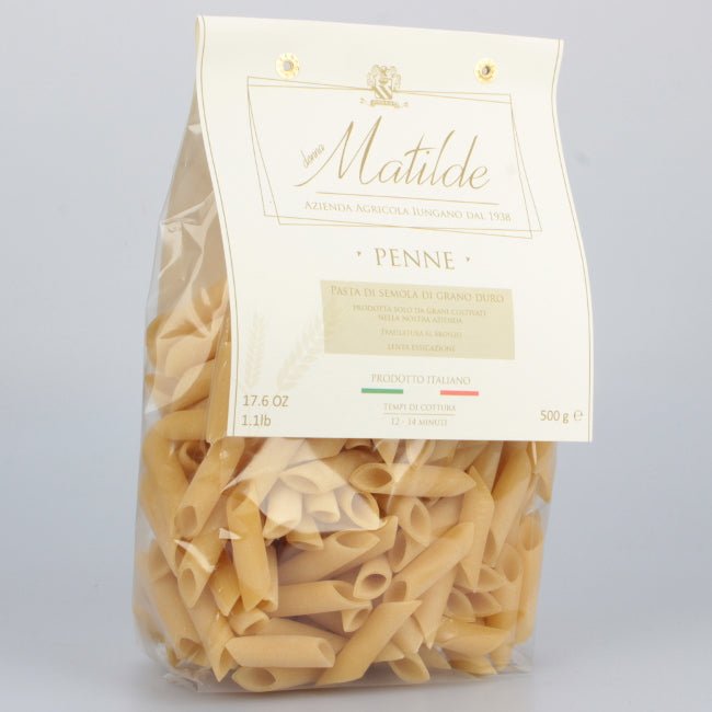 Penne Lisce dell'azienda Matilde Iungano