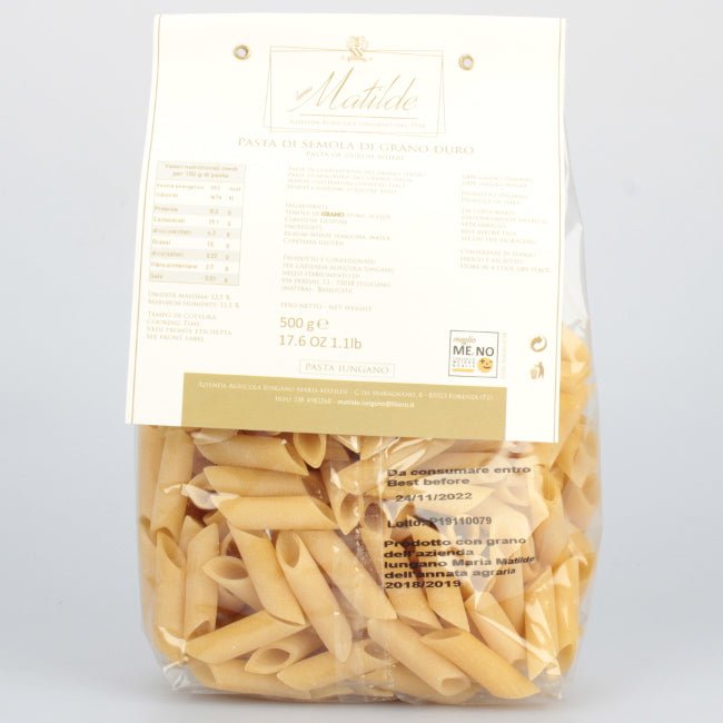 Penne Lisce Lucane prodotte a Stigliano