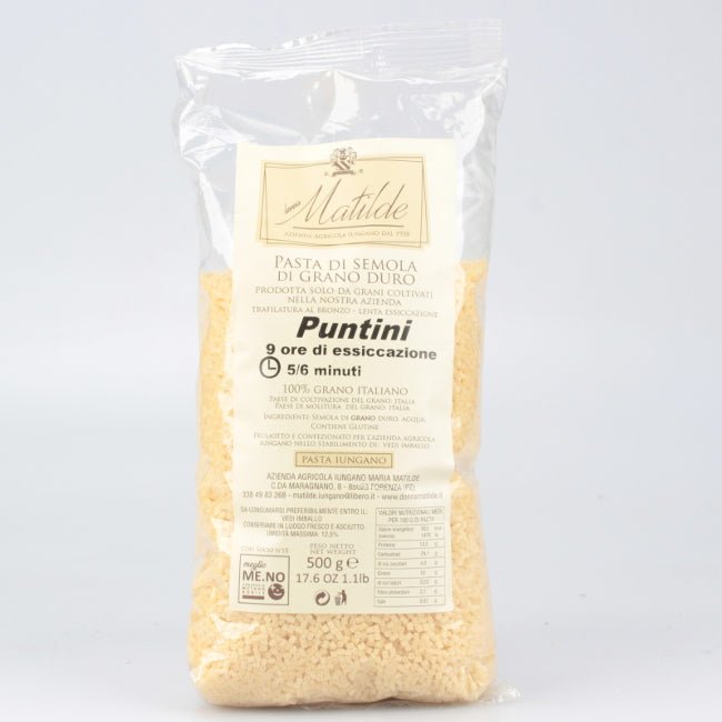 Puntini 100% grano italiano