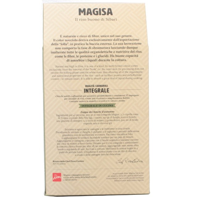 Riso Calabrese di Sibari Integrale