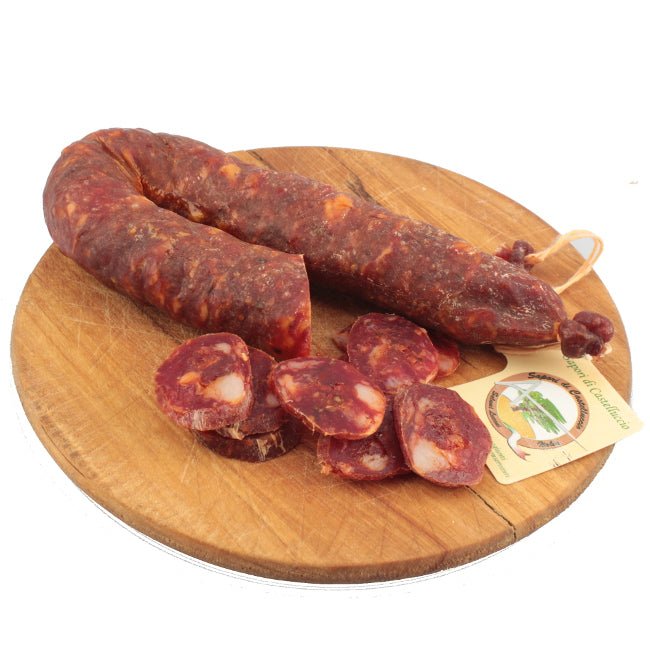 Salsiccia Dolce Lucana Di Castelluccio