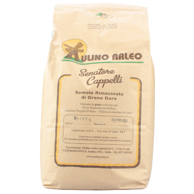 Mulino Arleo del Pollino farina Senatore Cappelli