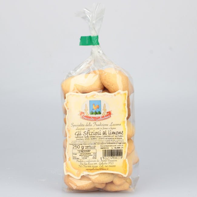 Biscotti di Pastafrolla al limone della Basilicata