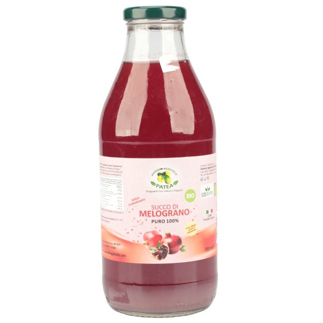 Succo di Melograno puro al 100% Biologico