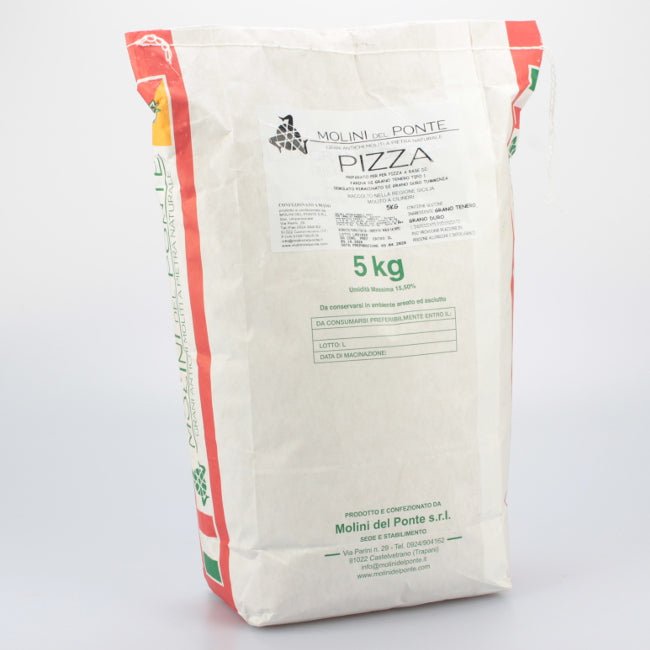 Semola di grano duro e farina di grano tenero Pizza Molini del Ponte