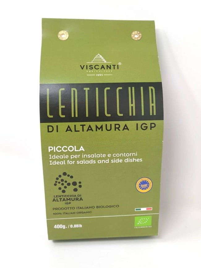 lenticchia piccola di altamura per insalate e contorni