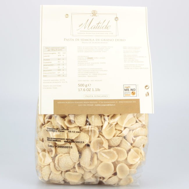 Orecchiette Lucane Iungano Matilde 100% grano Italiano