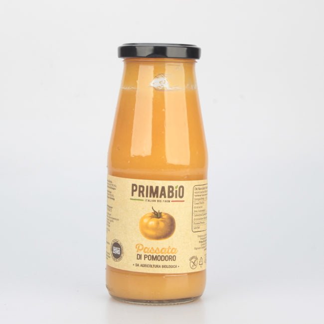 Passata di pomodoro giallo Biologico anticapolarato