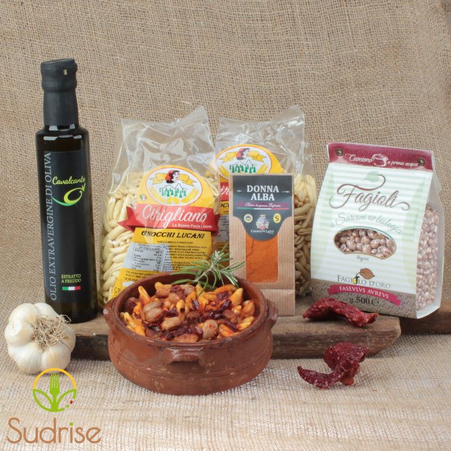 Pâtes et Haricots à la Lucanienne Format Économique