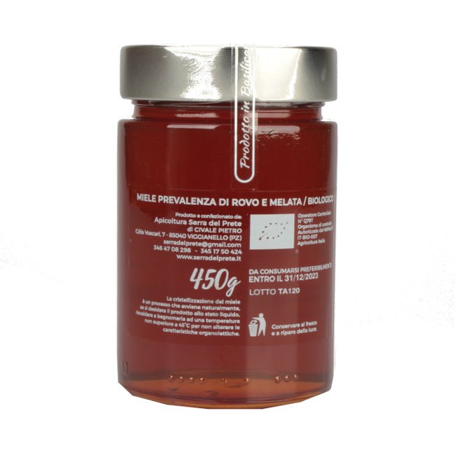 Miele Millefiori Selvatico con Rovo e Melata Biologico