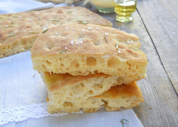 Focaccia Barese ad alta idratazione