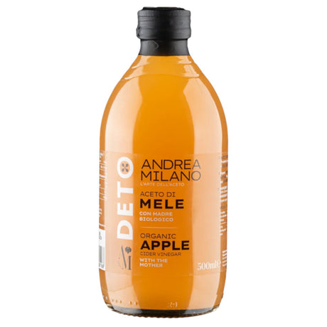 Aceto di Mele Biologico Non Filtrato con Madre