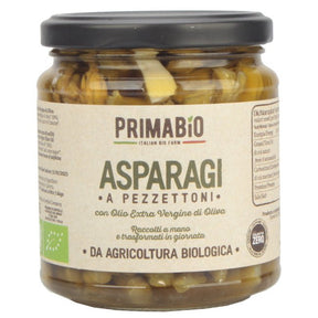 Asparagi a Pezzettoni in Olio EVO biologico