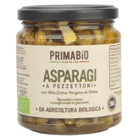 Asparagi a Pezzettoni in Olio EVO biologico