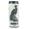 Birra Darwin in stile Porter, dal colore marrone scuro con riflessi rubino e schiuma compatta color avorio. Al naso emergono note di caramello, toffee, cacao e cioccolato.