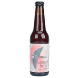 Birra Eleonora's Falcon dal caratteristico colore rosato, brassata con aggiunta di Uva Fragola. Al naso sprigiona intensi profumi fruttati che richiamano le caratteristiche aromatiche dell'uva utilizzata.