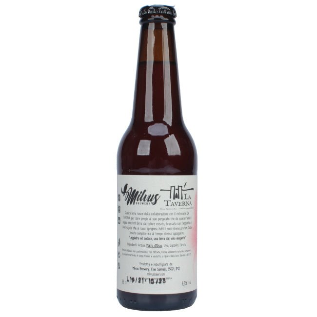 Birra Lucana artigianale Milvus 