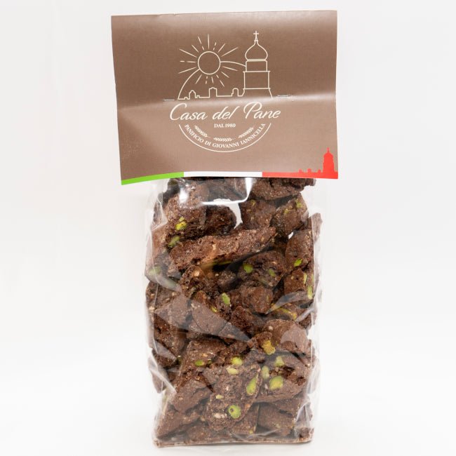 Chocolate and Pistachio Biscuit