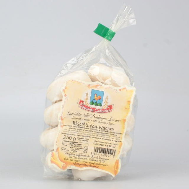 Biscotti con naspro Lucani
