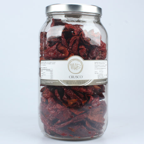 Peperoni cruschi in vetro 200g di pura gioia
