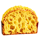 Panettone Tiri al Limone artigianale da 1 kg, con soffice impasto al limone e glassatura al cioccolato bianco e limoncello, disponibile su Sudrise.