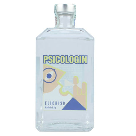 Gin artigianale italiano Psicologin all’elicriso – London Dry del Matese con botaniche officinali e note aromatiche intense