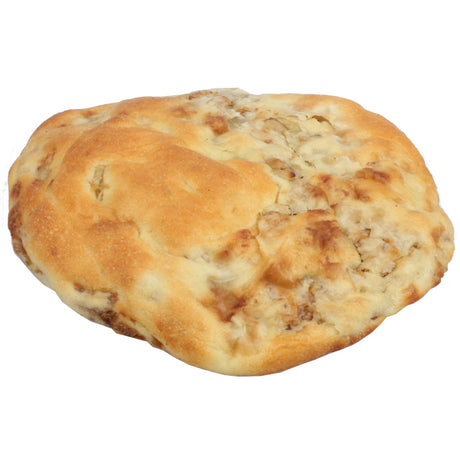 Snack da forno con tonno e cipolla confezionato in ATM, prodotto artigianale dal gusto autentico e tradizionale.