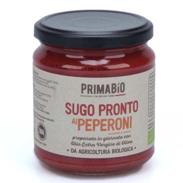 Sugo Biologico ai Peperoni Pugliese