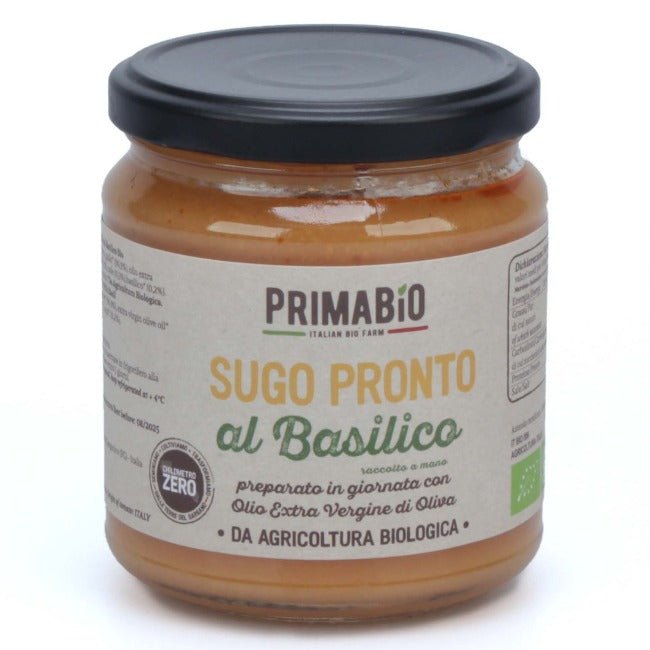 Sugo pronto di pomodori gialli Biologico