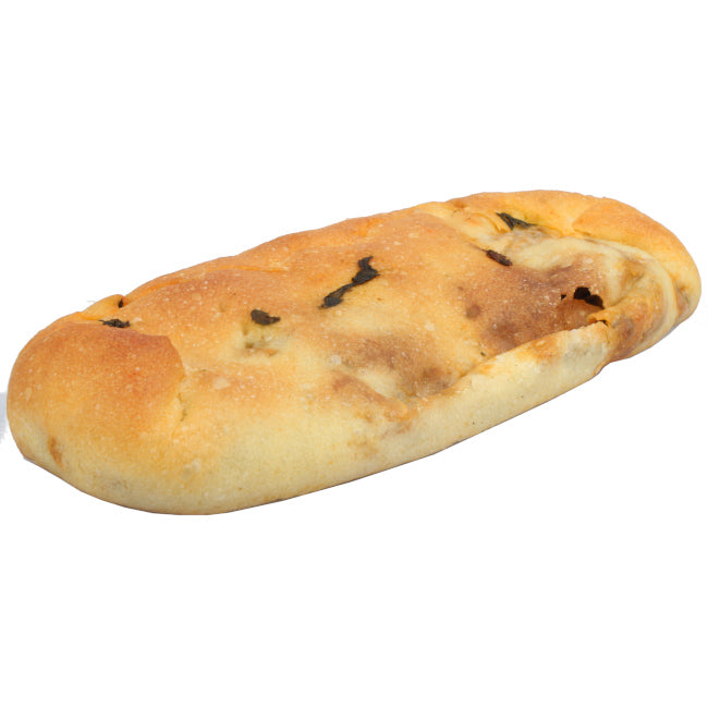Prodotto da forno artigianale con bietole fresche e polvere di peperone, conservato in ATM per mantenere qualità e fragranza.