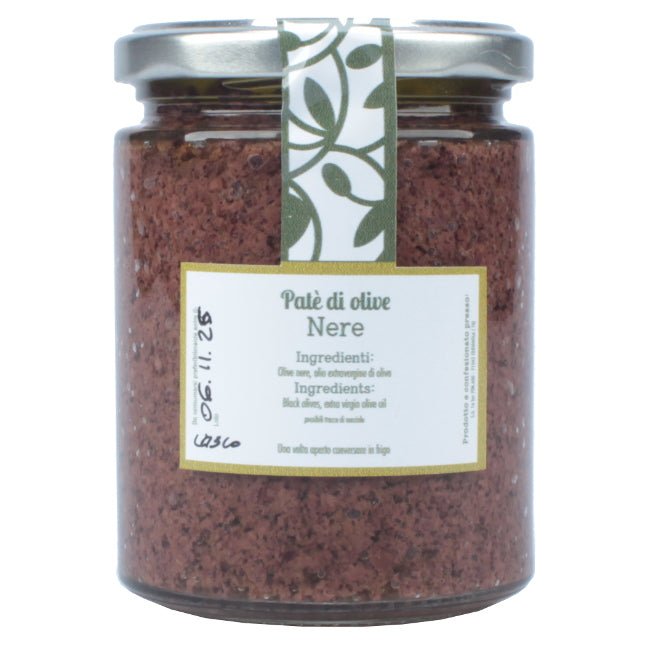 Patè di olive nere Lucane di Aliano Grimaldi Motta