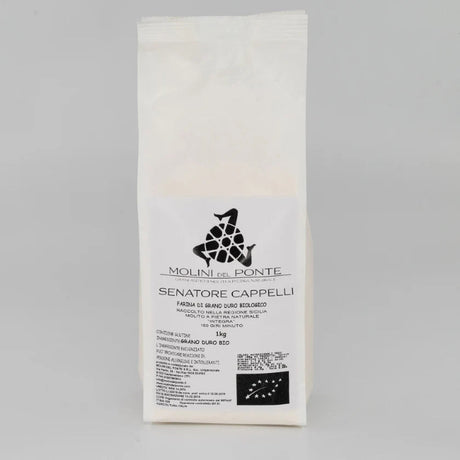 Farina di Senatore Cappelli Siciliana Biologica Molini del Ponte Castelvetrano