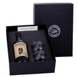 Bottiglia di Amaro Importante Jefferson, amaro artigianale calabrese dal colore ambrato e dalle intense note agrumate ed erbacee