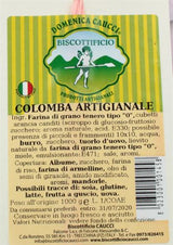 Colomba Tradizionale Caucci Ingredienti