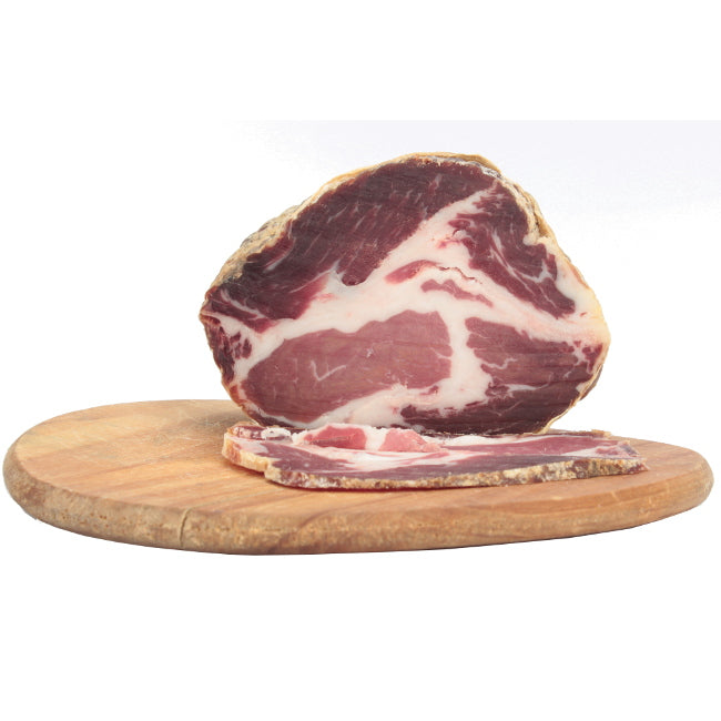 Capocollo della Basilicata da allevamenti semibradi