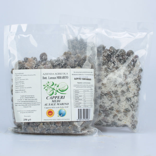 Capperi di Salina DOP pezzatura media