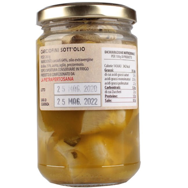 Carciofini sott'olio della Basilicata