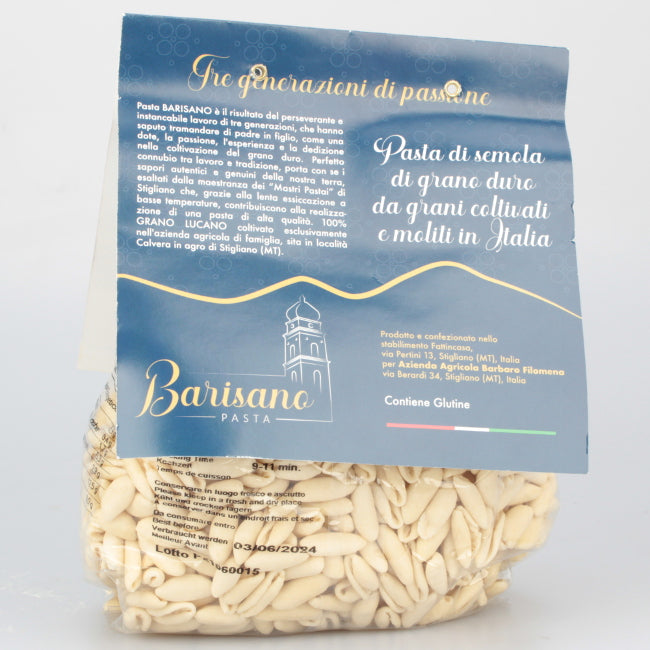 Cavatelli Lucani prodotti con grano della Basilicata
